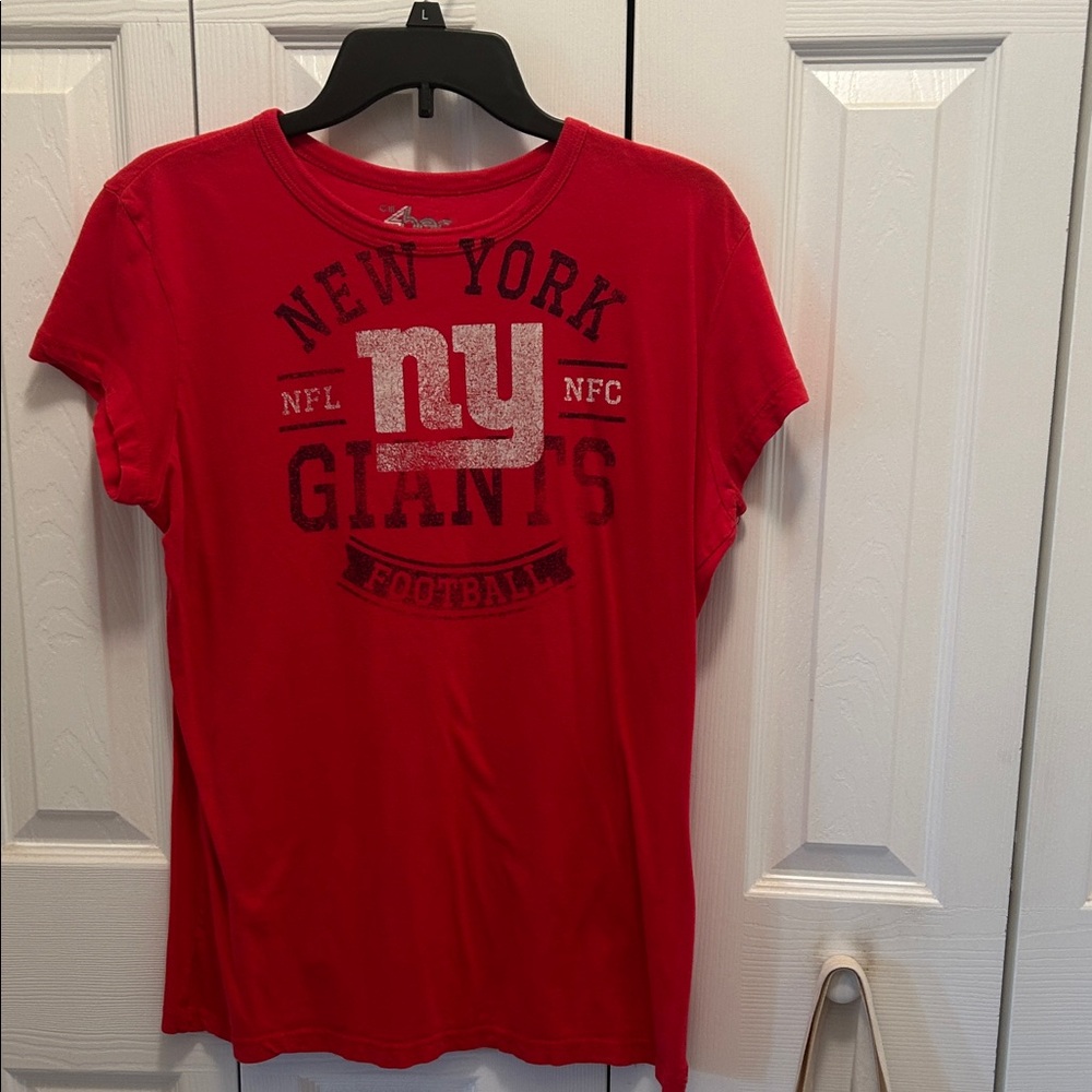 100% cotton NY Giants tee